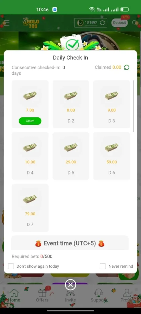 Golo789 Game Reward